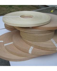China Width 2mm Light Oak Veneer Edging Strip 50m/Roll MDF Wood Edge Tape wholesale