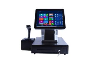 China Abundant Interface POS Machine With Printer Wireless Design Black Color wholesale