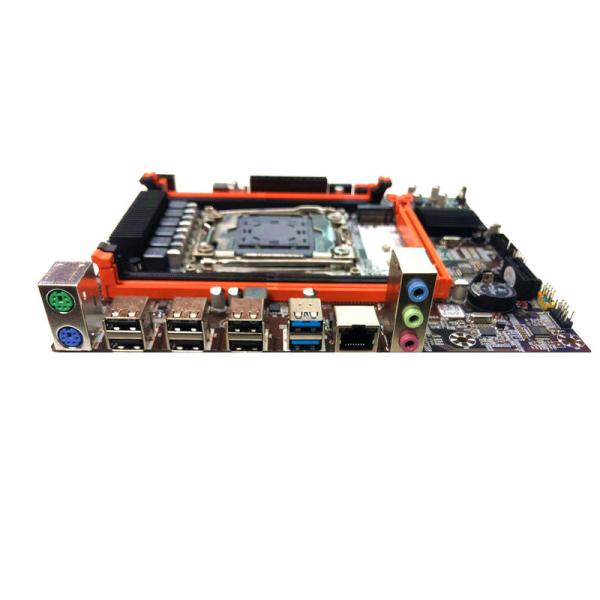 Customized X99H desktop computer motherboard LGA-2011-3 needle X99H motherboard E5 CPU DDR4 ram M2 SSD