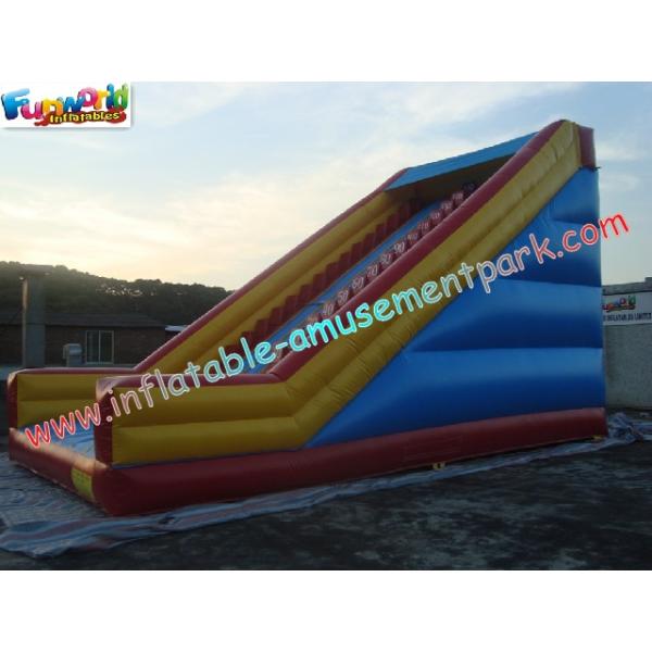 Sports Commercial Inflatable Slide Toys , Race Slide Customized For Kids