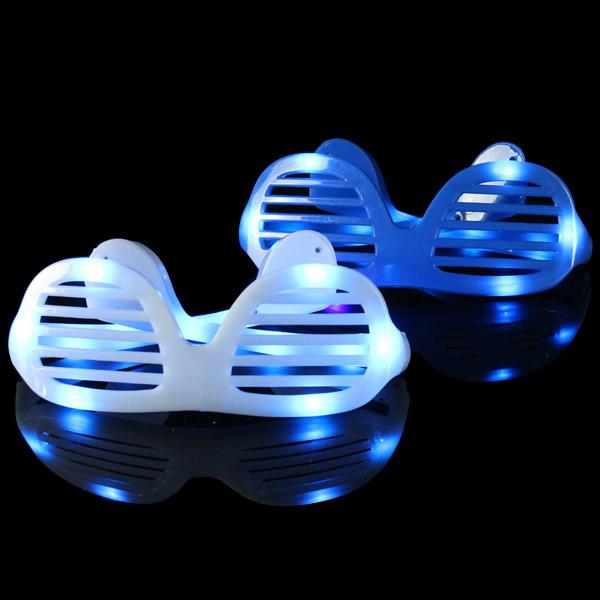 Quality New Type Multi-Color LED Shutter Glasses For Concerts, Party, Night Clubs And More! for sale