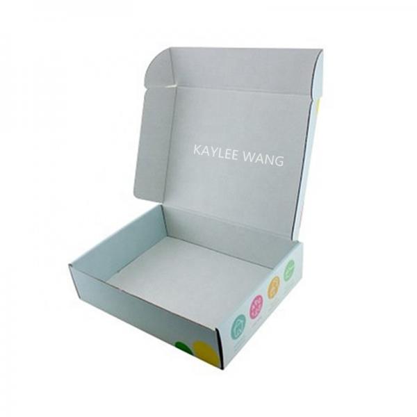 Quality Durable Cardboard 7x5x3 Plain White Mailer Boxes Apparel Packaging For Hat Dress Shoes for sale