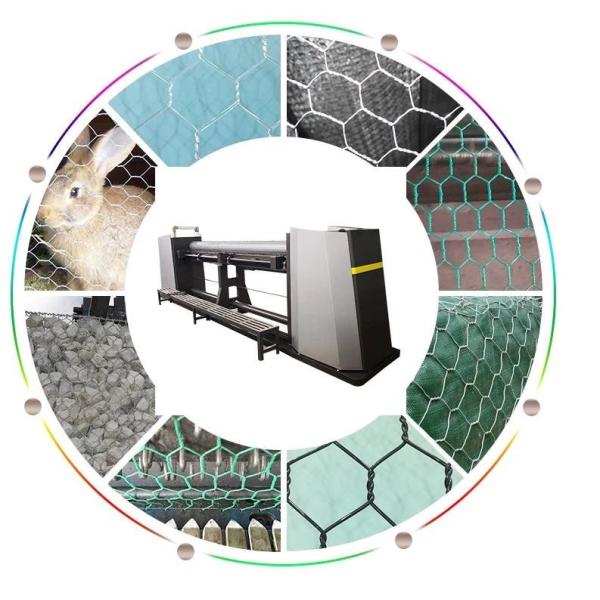 Highway 25x38mm 65m/H Hexagonal Wire Netting Machine