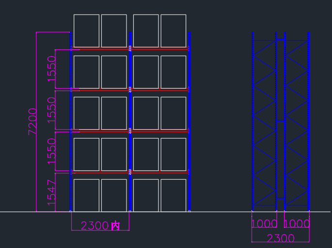 Heavy Duty Selective Pallet Racking System with High Load Capacity and Adjustable Levels for Warehouse Storage