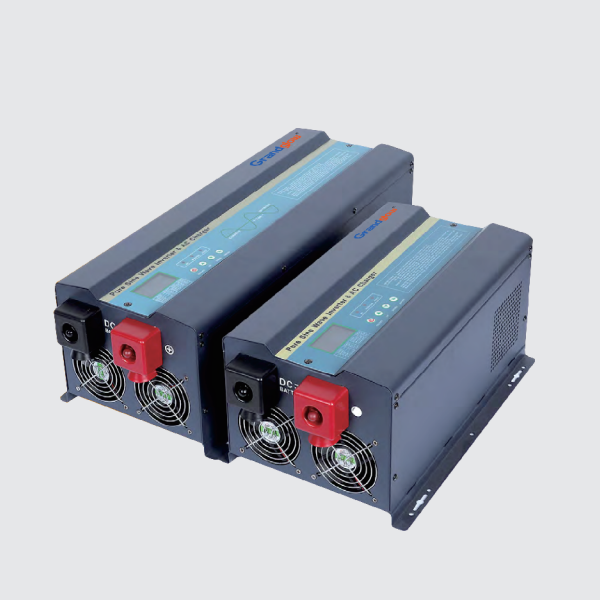 Grandglow Low Frequency Pure Sine Wave Solar Hybrid Inverter With Built-in MPPT Charger Controller