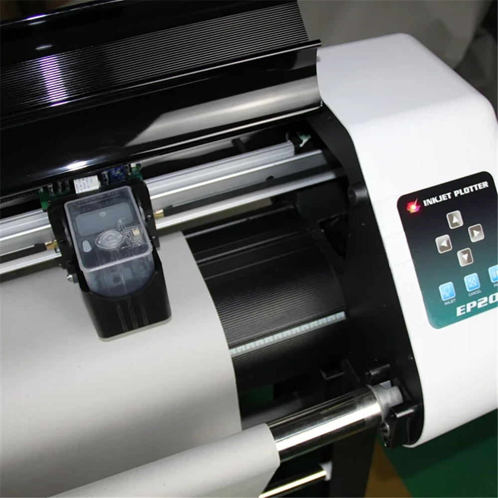 CAD Printing Plotter with EEPSON Head Cutting Size 1900mm to 2500mm HP-GL File Format
