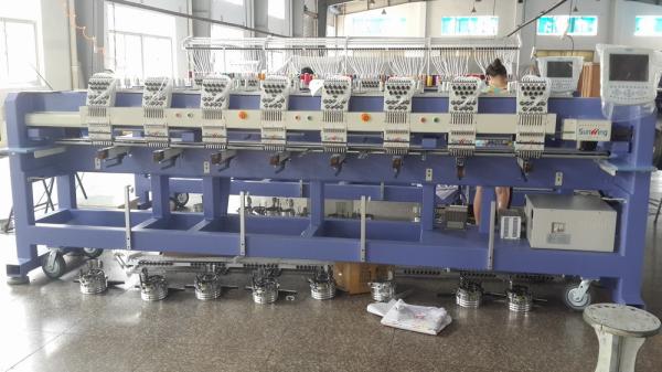 Quality Touchscreen / LCD Display Cap Embroidery Machine Easy Operattion for sale