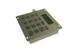 High Performance Metal Keypad With 2 X 16 LCD Display / SPI Bus Brushed Material