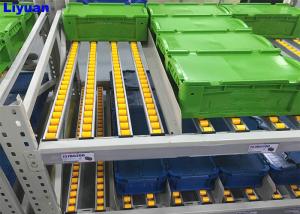 FIFO Carton Flow Rack Corrosion Resistance First - In First - Out Garage Rackings
