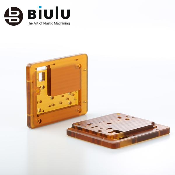 Plastic Cnc Milling Cnc Machined Service For PET PI VESPEL PA6 PA66