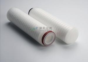 China PP 254mm Diameter 40&quot; 10 Micron HPPV Water Pleated Filter Cartridge wholesale