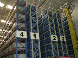 Automatic Storage and Retrieval Pallet Racking System