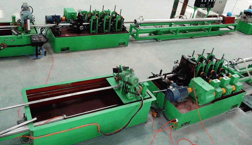 PLC Automatic Control Ms Square Pipe Manufacturing Machine