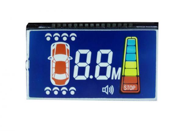 Quality Industrial Custom TN Digital 7 Segment Display LCD Module For Vehicle System for sale