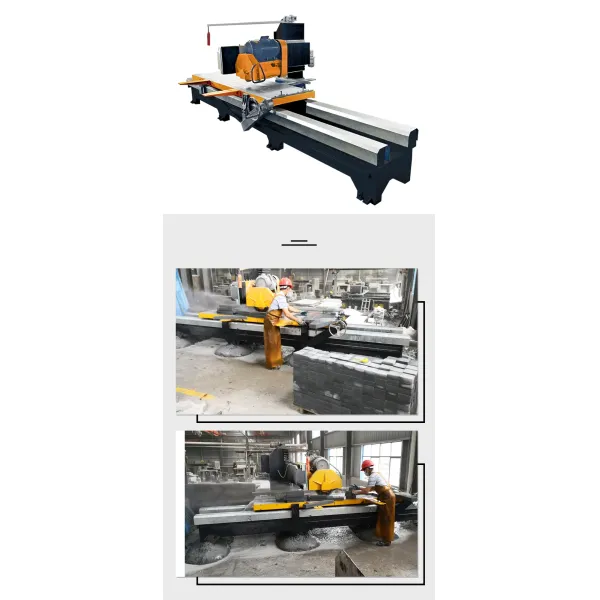 Manual Stone Cutting Machine Factory Price Granite Marble Slab Edge Cutter Sale