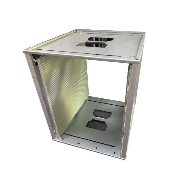 Foldable Standing 10mm Pitch PCB Assembly Magazine Rack Heat Resistance