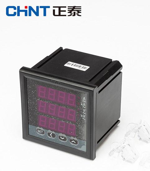 Quality Digital 1/3 Phase Low Voltage Components 600V 50A Ammeter Voltmeter PN-666s Combination Meter for sale