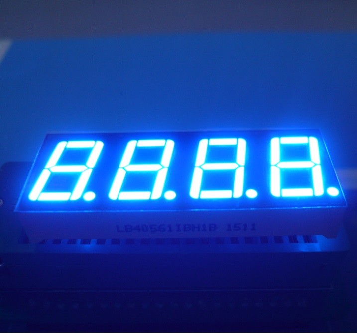 4 Digit 7 Segment Numeric LED Display Ultra White For Process Indicator