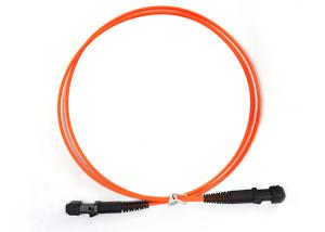 China Pre - Terminated MTRJ Patch Cord Two Cores Multimode Type 2MM Diameter wholesale