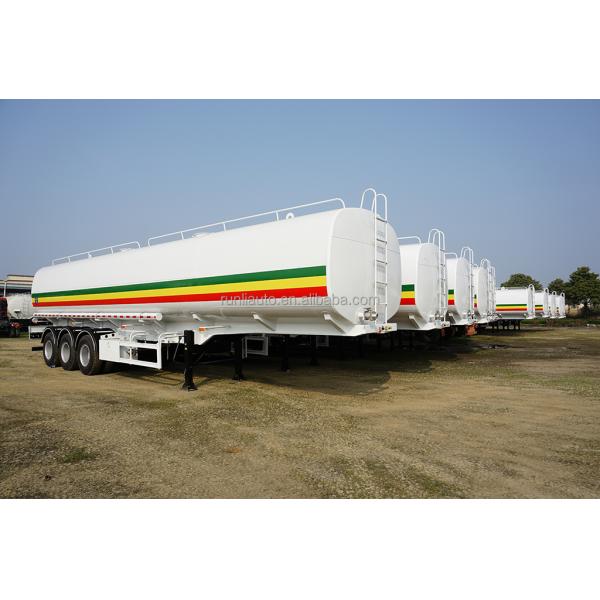 Heavy Duty 36000 Litres Fuel Tanker Semi Trailer Tri Axle Oil Tanker Semi Trailer