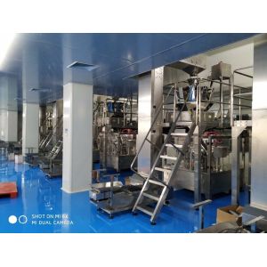 PLC Control Zipper Bag Rotary Packing Machine Dehydrated Fruit Vegetable
