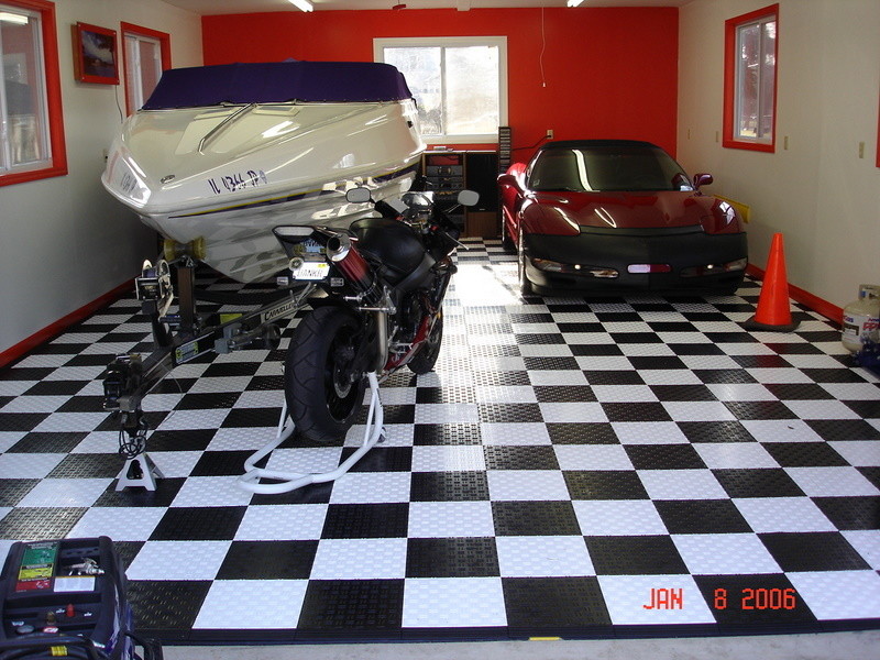 PP Diamond Garage Floor Mat 2500 Lbs Garagetrac Garage Flooring