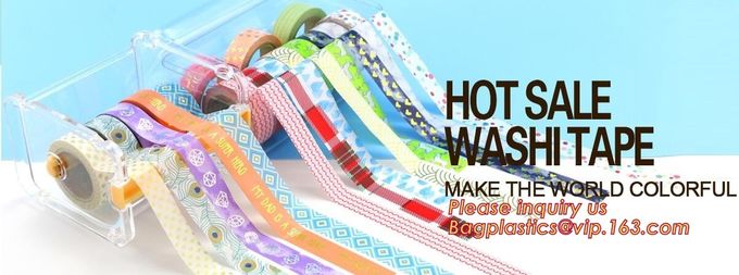 Design Color Pineapple Assorted Pattern Waterproof Washi Tape For Kids Craft