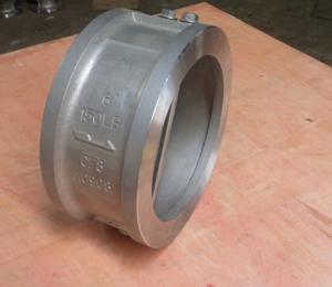 H76W wafer double-door check valve