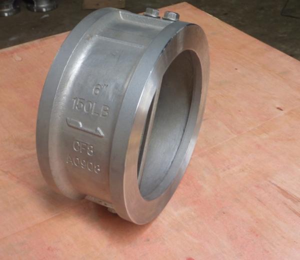 Quality H76W wafer double-door check valve for sale