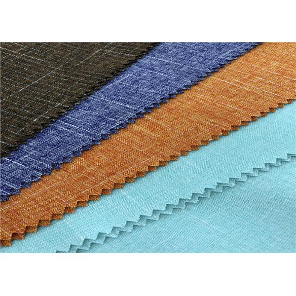 Bamboo Grain Soft Breathable Fabric 90% Polyester And 10% Rayon Water Resistant