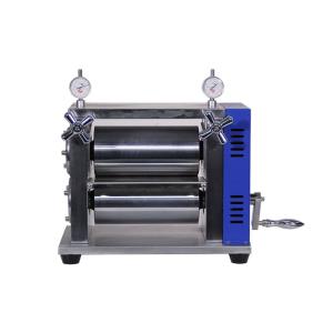 China 100mm Width Manual Battery Calendering Machine Rolling Press Machine wholesale