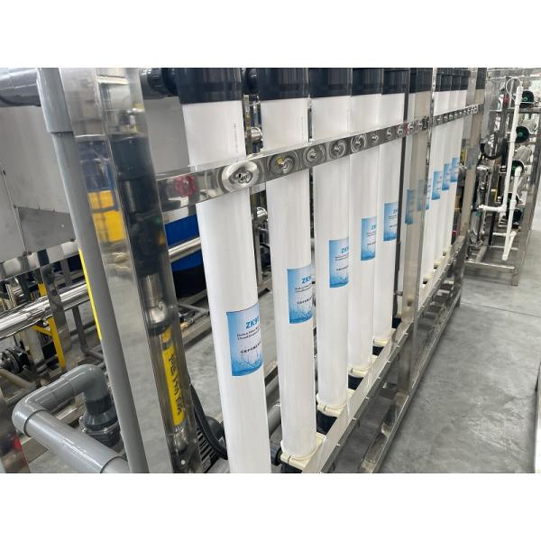 UF Water Purifier Industry Nano Filtration System Removes Color with Wooden Case