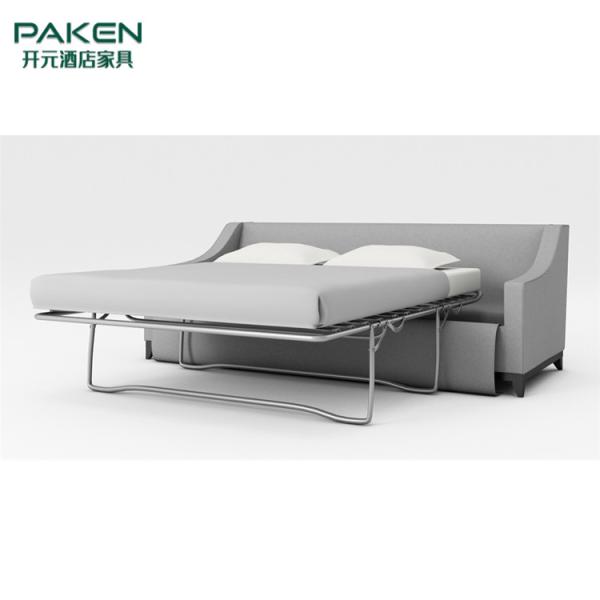 Quality Three Two Seater Sofa Bed With Folding Metal Frame for sale