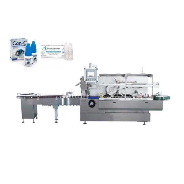 Fully Automatic High Speed Ampoule Vial Cartoning Machine Bottle Carton Box Packing Machine