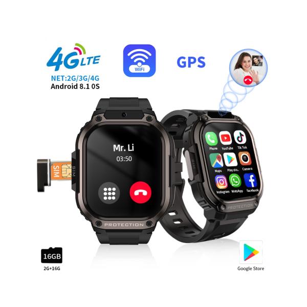 Quality DM63 SmartWatch Battery 1000mah , 5G Sim Card Smart Watch AMOLED Screen 2.13 Inch for sale