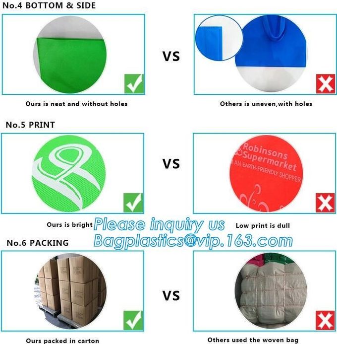 custom pp laminated non woven bags china pp woven bag hot sale in alibaba china, customized logo ready-made non woven ba