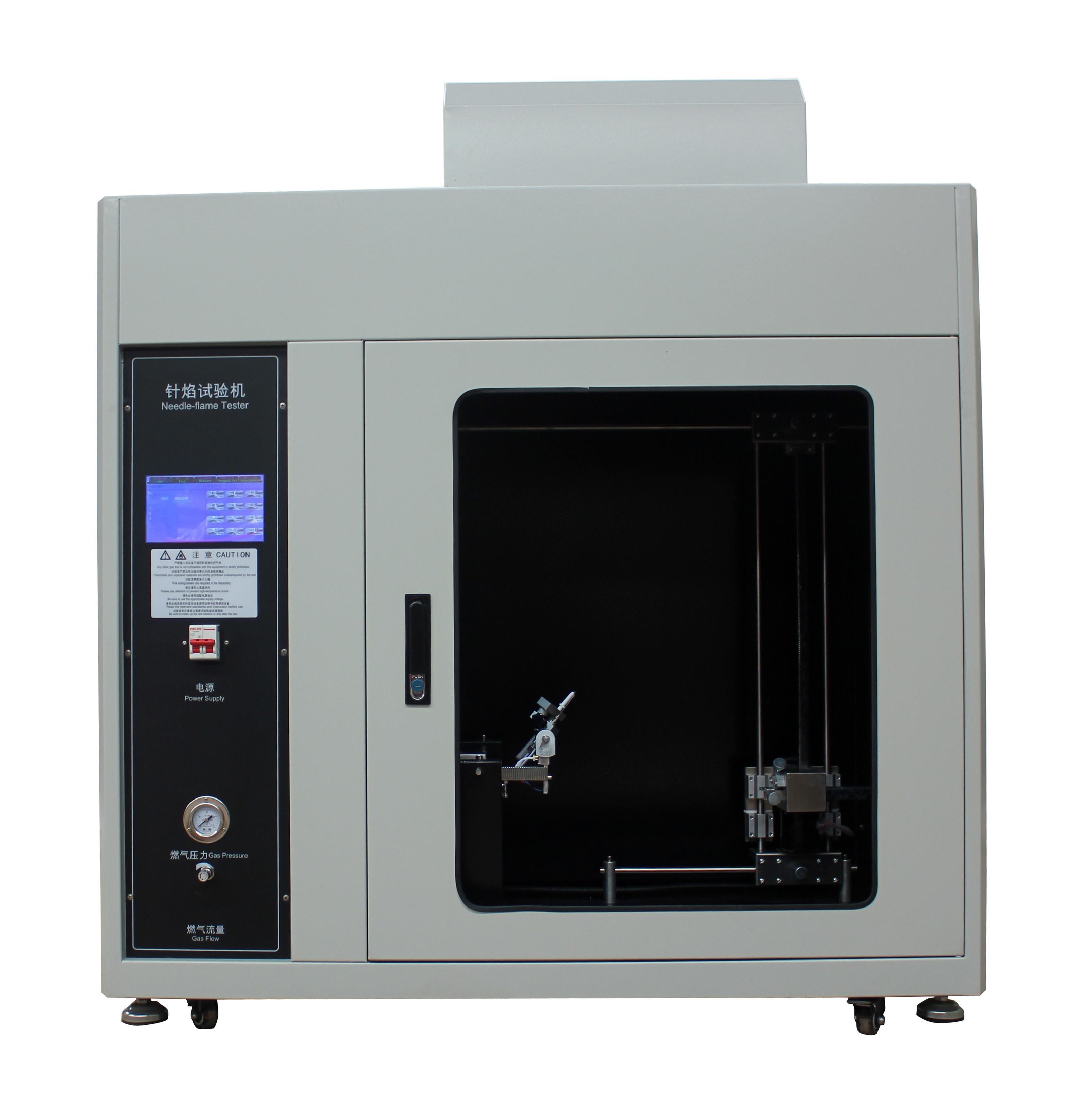 Needle Flame Testing Machine Flame Tester For Components Parts And Assemblies Of Electrical