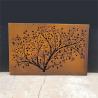 Garden And Home Metal Wall Art Rusty Corten Steel Decorative Wall Panel for sale
