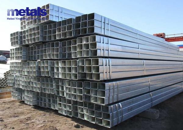 Quality Seamless Corrosion Resistant Choice Galvanized Square Pipe For Harsh Environments for sale
