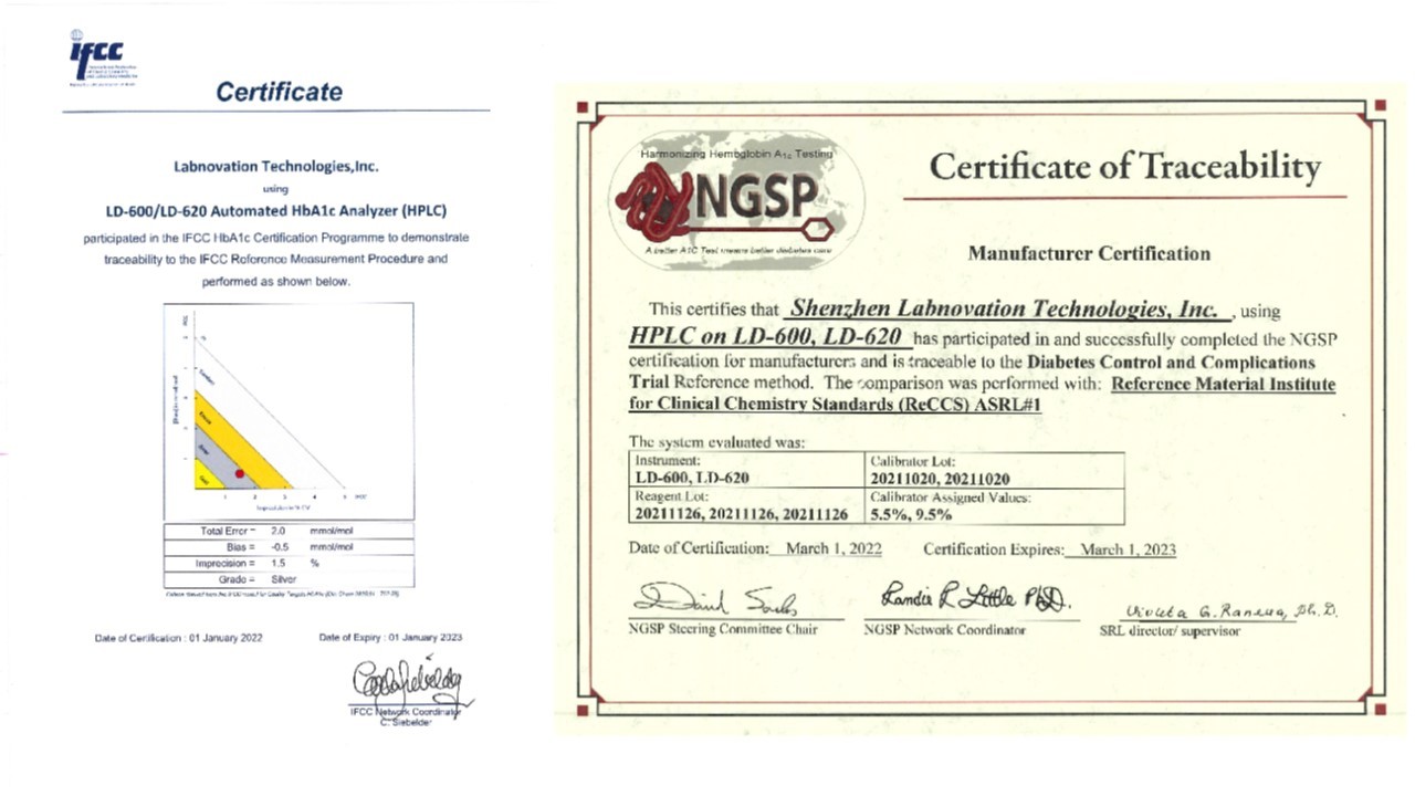 Fully Automated HPLC Software HbA1c Test Analyzer HbA1c Levels Detection For Diabetes