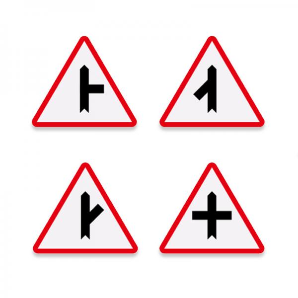 PMMA Speed Limit Retro Reflective Signs Stop Traffic Symbol Round shape