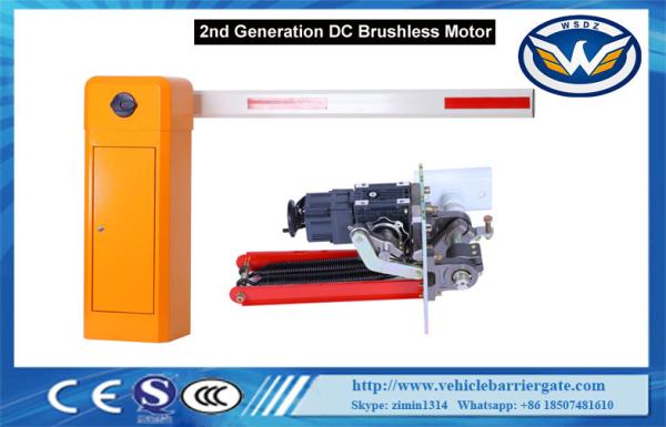 Quality IP44 DC Brushless Automatic Car Parking Barriers System Arm Direction Changed for sale