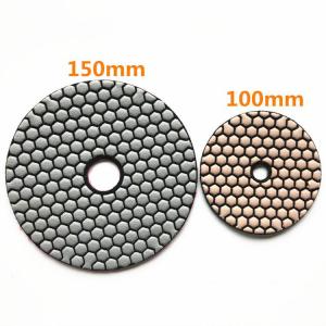 China 150mm Granite Sanding Discs Resin Bonded Marble Polishing Disc wholesale