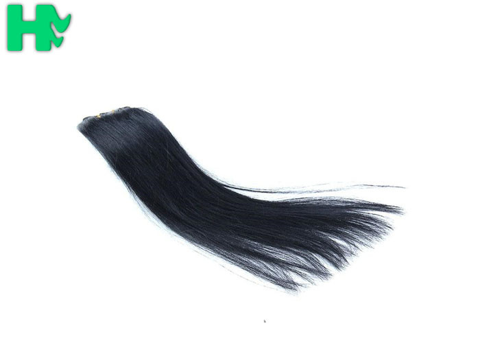 One Piece Synthetic Hair Extensions / Clip In Hair Extensions Synthetic