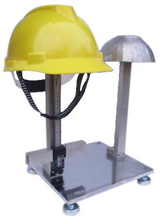 Simple Style Helmet Testing Equipment For Wearing Height Measuring Vertical