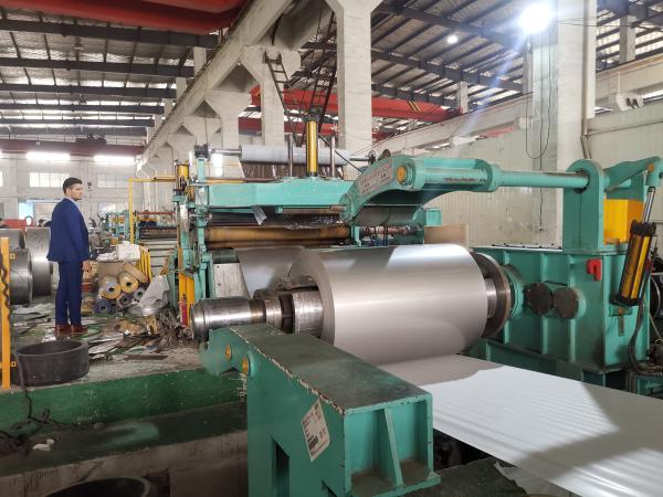 Quality PLC Control Steel Coil Slitting Machine 1500mm Coil Outer Diameter for sale