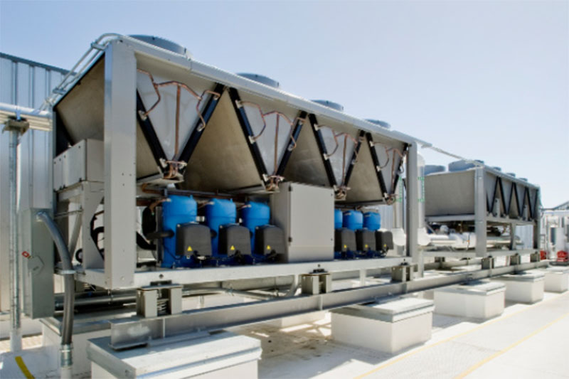 SLCM Centrifugal Water Chiller Units Variable Frequency Hanbell Magnetic