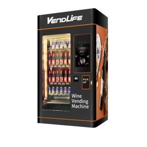 China Multimedia Wine Vending Machines 550kg Gross Weight Easy Remote wholesale
