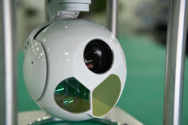 Quality Eots System 3 Axis Airborne Electro Optical Pod Visible Detection 8km for sale