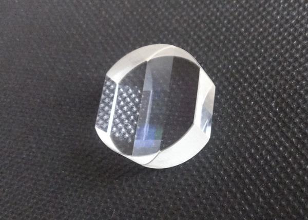 Quality Custom Working Wavelength Optical Glass Prism N-BK7 Circular Beam Splitter Prism for sale